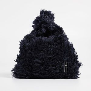 Unique Hayward Furry Mohair Mini Shopper Bag